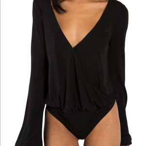 n:PHILANTHROPY Dean Plunge Neck Bodysuit